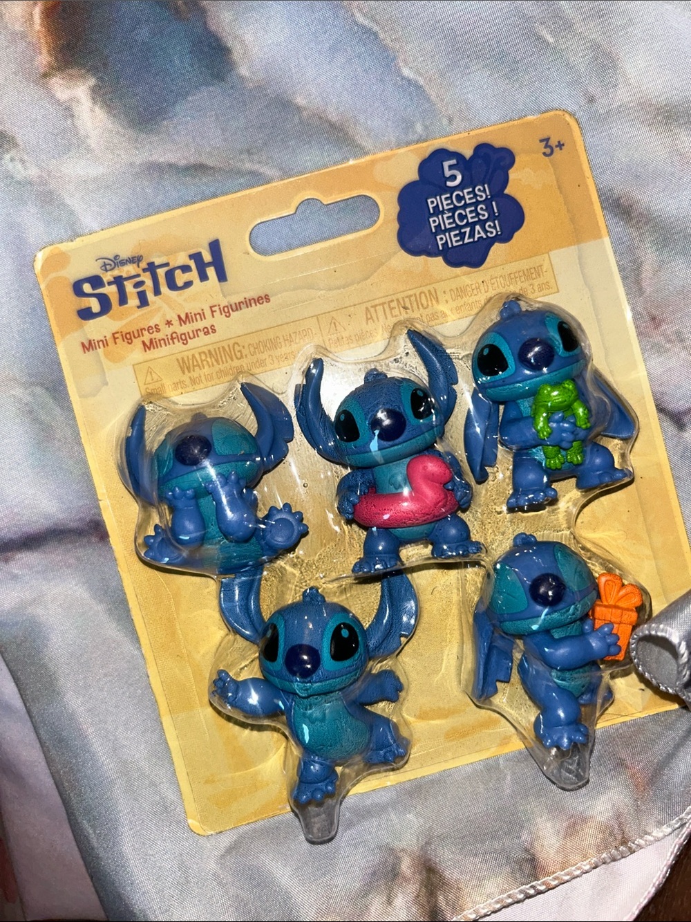 Stitch 5-Piece Mini Figurine Set - Blue